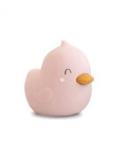 Saro Baby Lampa de veghe din silicon premium diverse lumini USB tip C Bright Duck Pink