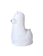 Saro Baby Lampa de veghe din silicon premium diverse lumini Wild Alpaca alb