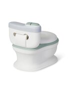 Saro Baby Olita de tip WC muzicala alb si mint