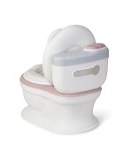 Saro Baby Olita de tip WC muzicala alb si rose