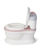 Saro Baby Olita de tip WC muzicala alb si rose