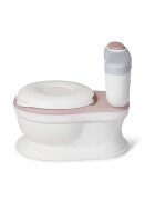 Saro Baby Olita de tip WC muzicala alb si rose