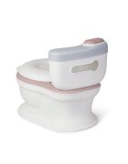 Saro Baby Olita de tip WC muzicala alb si rose