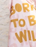 Saro Baby Prosop de plaja pentru copii 80x140 cm Born to be wild