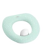 Saro Baby Reductor toaleta copii antiderapant colac integrat moale si accesoriu anti stropire Mint