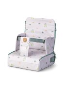 Saro Baby Scaun de masa portabil Aloha 2 in 1 design multifunctional geanta de mana centura de siguranta