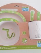 Saro Baby Set 5 piese alimentatie Crazy Animals Crocodil
