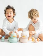 Saro Baby Set 7 ratuste de baie pentru copii Familie completa