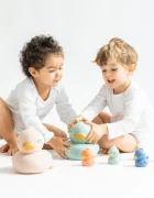 Saro Baby Set 7 ratuste de baie pentru copii Familie completa