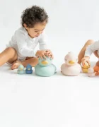 Saro Baby Set 7 ratuste de baie pentru copii Familie completa