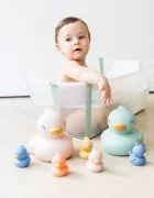 Saro Baby Set 7 ratuste de baie pentru copii Familie completa