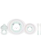 Saro Baby Set complet de masa cu 5 piese Jungle Party mint