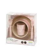 Saro Baby Set complet de masa cu 5 piese Nordic Rose