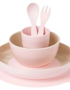 Saro Baby Set complet de masa cu 5 piese Nordic Rose