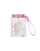 Saro Baby Sticla de apa pentru copii Saro Ice Cream 400 ml cu pai din silicon retractabil anti-picurare din tritan fara BPA
