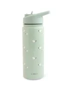 Saro Baby Sticla termica Premium pentru copii Saro Funny Farm 500 ml otel inoxidabil 304 fara BPA anti-condens 12h cu pai retractabil si capac etans