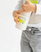 Saro Baby Sticla termos din otel inoxidabil cu pai Happy Dinos 350 ml