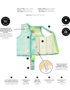 Saro Baby Vesta de inot pentru copii cu protectie UV UPF 50+ Jeallyfish by Saro M 3-6 ani