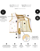 Saro Baby Vesta de inot pentru copii cu protectie UV UPF 50+ Sea by Saro 3-6 ani
