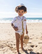 Saro Baby Vesta de inot pentru copii cu protectie UV UPF 50+ Sea by Saro 3-6 ani