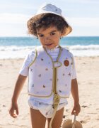Saro Baby Vesta de inot pentru copii cu protectie UV UPF 50+ Sea by Saro S 1-3 ani