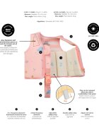 Saro Baby Vesta de inot pentru copii cu protectie UV UPF 50+ Seahorse by Saro M 3-6 ani