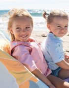 Saro Baby Vesta de inot pentru copii cu protectie UV UPF 50+ Seahorse by Saro M 3-6 ani