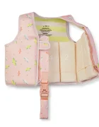 Saro Baby Vesta de inot pentru copii cu protectie UV UPF 50+ Tropicool Pink by Saro 3-6 ani