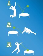 Scatch Joc cu mingea game Spiderball include plasa rotunda cu baza minge gonflabila pompa i o geanta practica de transport