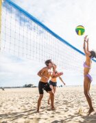 Scatch Set de volei si badminton Catch