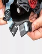 SCOOT AND RIDE Casca de protectie pentru copii cu sistem de reglare magnetic cu led Scoot Ride Blueberry S-M 3 ani+