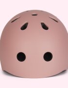 SCOOT AND RIDE Casca de protectie pentru copii cu sistem de reglare magnetic cu led Scoot Ride Rose S-M 3 ani+