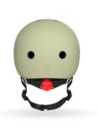 SCOOT AND RIDE Casca de protectie pentru copii cu sistem de reglare magnetic si LED Olive S-M 51-55 cm 3 ani+