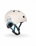 SCOOT AND RIDE Casca de protectie pentru copii cu sistem de reglare Scoot Ride Ash 1+