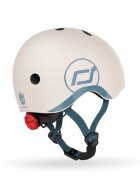 SCOOT AND RIDE Casca de protectie pentru copii cu sistem de reglare Scoot Ride Ash 1+