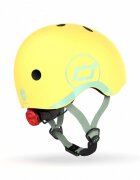 SCOOT AND RIDE Casca de protectie pentru copii cu sistem de reglare Scoot Ride Lemon 1+