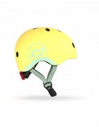 SCOOT AND RIDE Casca de protectie pentru copii cu sistem de reglare Scoot Ride Lemon 1+