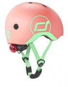 SCOOT AND RIDE Casca de protectie pentru copii cu sistem de reglare Scoot Ride Peach 1+