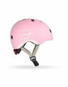 SCOOT AND RIDE Casca de protectie pentru copii cu sistem de reglare Scoot Ride Rose 1 an+