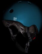 SCOOT AND RIDE Casca de protectie pentru copii sistem de reglare magnetic cu led XXS-S 45-51 cm 1 an+ Forest Reflectorizant Scoot Ride