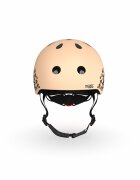 SCOOT AND RIDE Casca de protectie pentru copii sistem de reglare magnetic cu led XXS-S 45-51 cm 1 an+ Leopard Scoot Ride