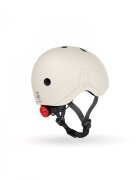 SCOOT AND RIDE Casca de protectie pentru copii sistem de reglare magnetic cu led XXS-S 45-51 cm 1 an+ Miffy Ash Scoot Ride