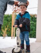 SCOOT AND RIDE Casca de protectie pentru copii sistem de reglare magnetic cu led XXS-S 45-51 cm 1 an+ Miffy Ash Scoot Ride