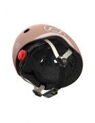SCOOT AND RIDE Casca de protectie pentru copii sistem de reglare magnetic cu led XXS-S 45-51 cm 1 an+ Mocha Scoot Ride