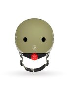 SCOOT AND RIDE Casca de protectie pentru copii sistem de reglare magnetic cu led XXS-S 45-51 cm 1 an+ Olive Scoot Ride