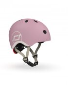 SCOOT AND RIDE Casca de protectie pentru copii sistem de reglare magnetic cu led XXS-S 45-51 cm 1 an+ Wildberry Scoot Ride