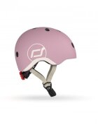 SCOOT AND RIDE Casca de protectie pentru copii sistem de reglare magnetic cu led XXS-S 45-51 cm 1 an+ Wildberry Scoot Ride