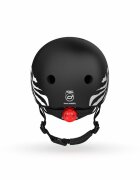 SCOOT AND RIDE Casca de protectie pentru copii sistem de reglare magnetic cu led XXS-S 45-51 cm 1 an+ Zebra Scoot Ride