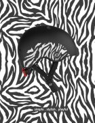 SCOOT AND RIDE Casca de protectie pentru copii sistem de reglare magnetic cu led XXS-S 45-51 cm 1 an+ Zebra Scoot Ride