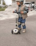SCOOT AND RIDE Set de protectie genunchiere si cotiere marime S Ash